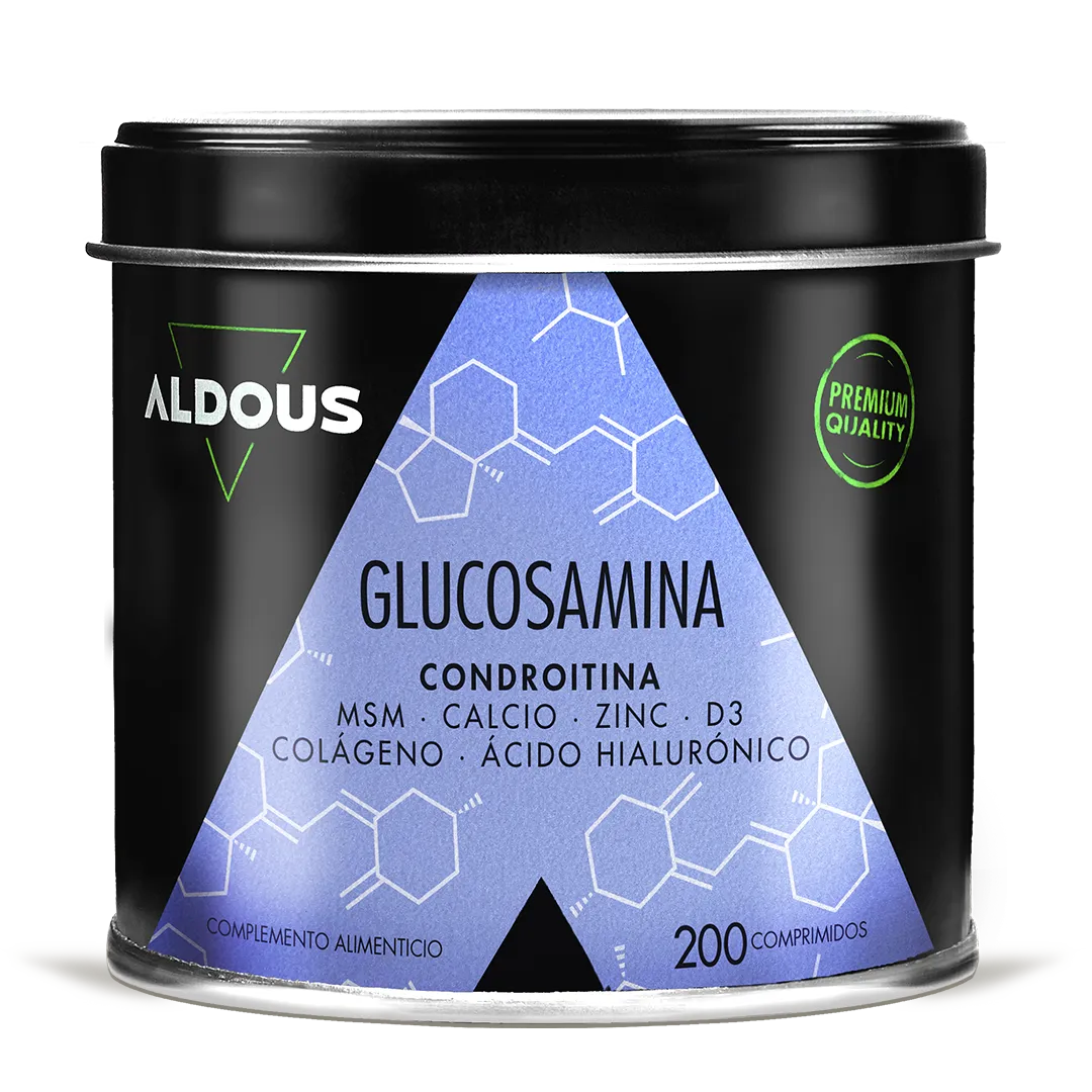 Glucosamina con Condroitina, MSM, Vitaminas y Minerales