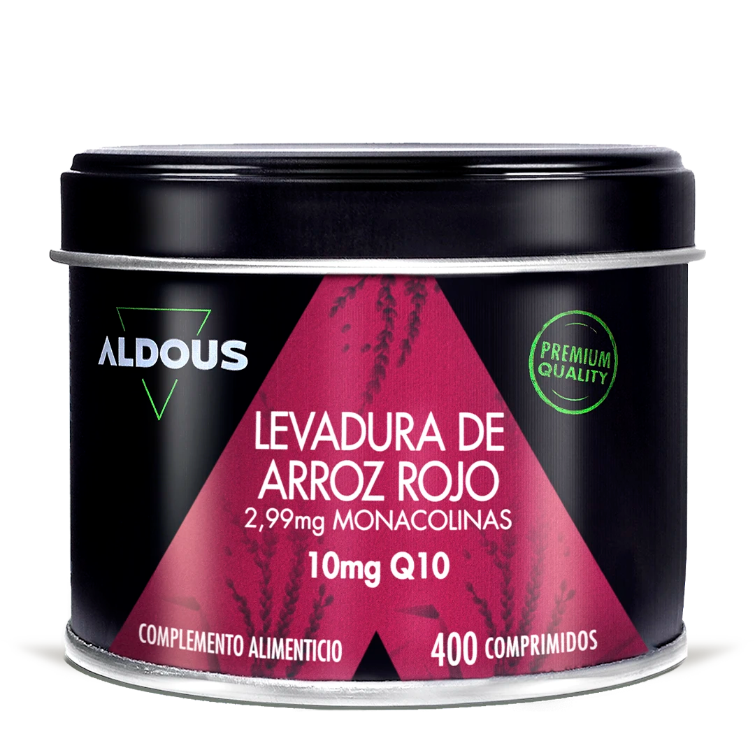 Levadura de Arroz Rojo con Coenzima Q10