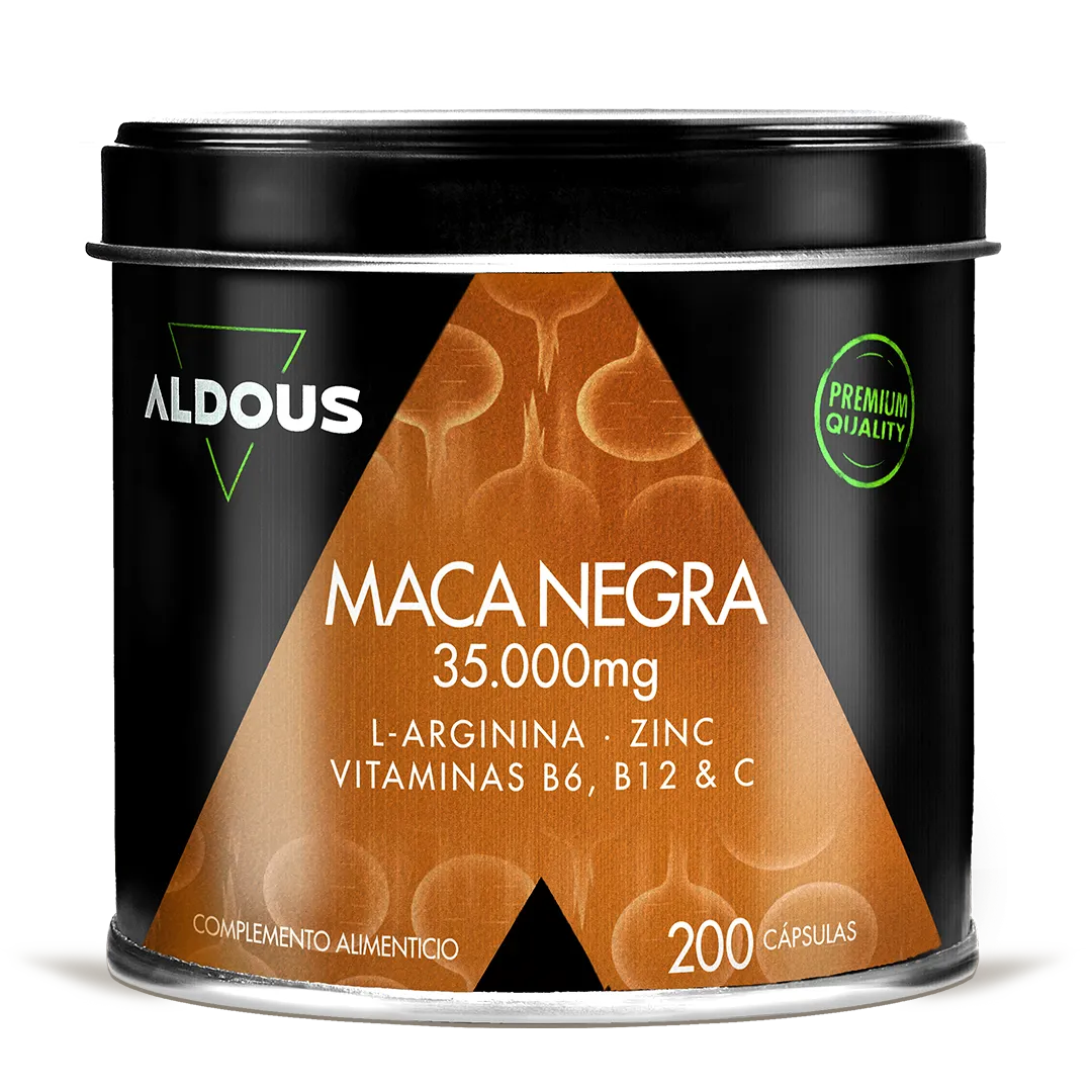 Maca negra con L-Arginina, Zinc y Vitaminas