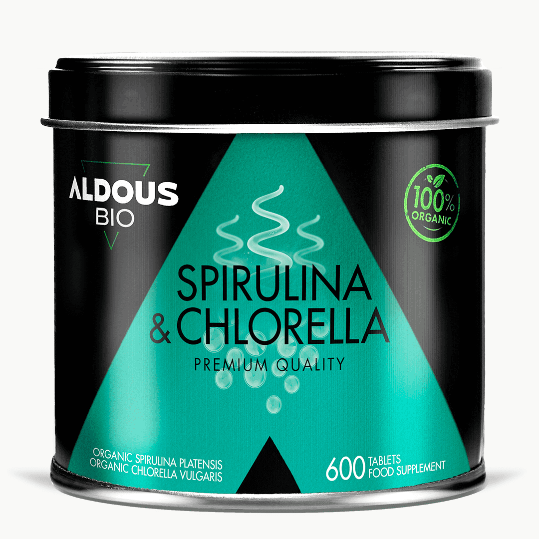 Mix de Espirulina y Chlorella Ecológica - Aldous Bio