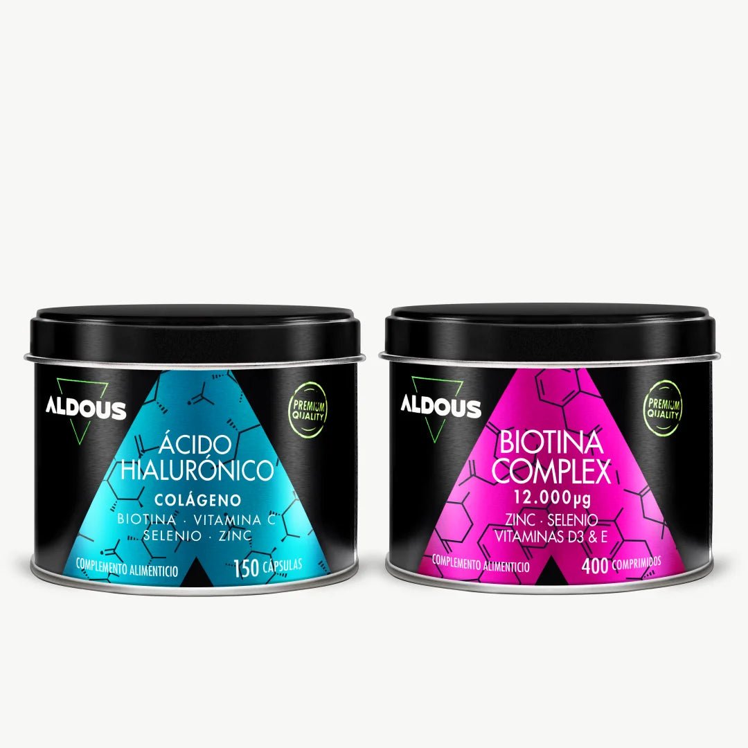 Pack Ácido Hialurónico + Biotina - Aldous - ES
