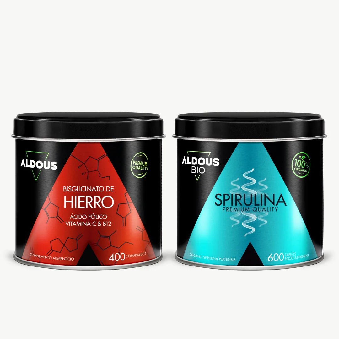 Pack de Hierro + Espirulina - Aldous - ES