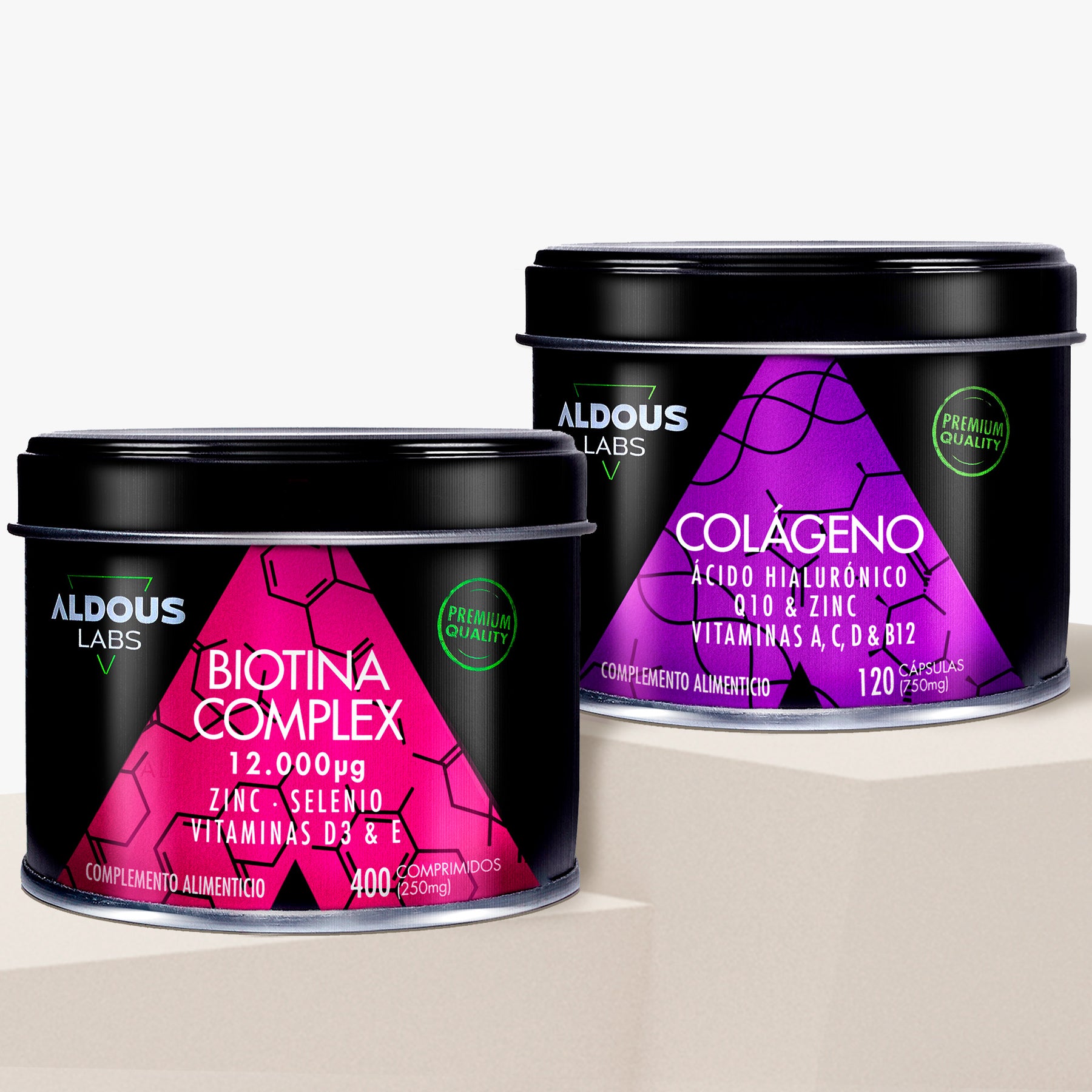 Pack: Biotina + Colágeno con Ácido Hialurónico