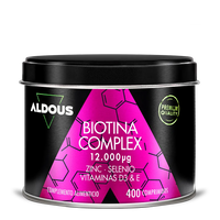 Biotina con Zinc, Selenio, Vitamina D3 y Vitamina E