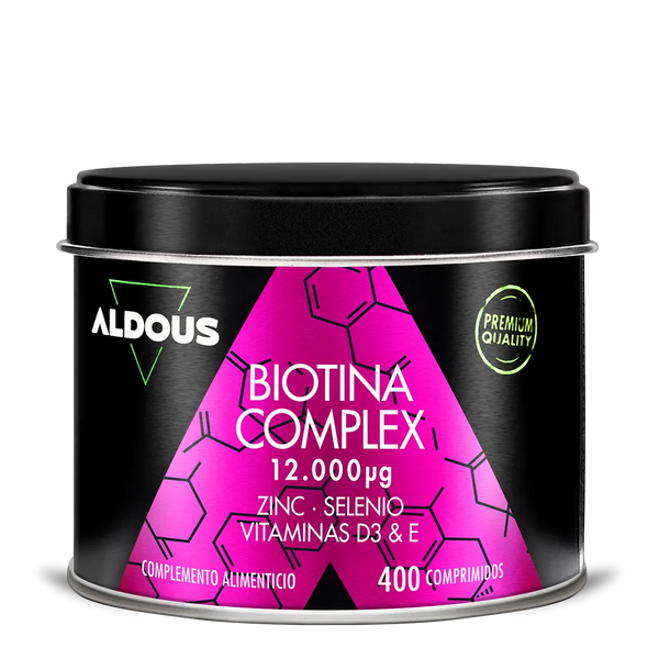 Biotina con Zinc, Selenio, Vitamina D3 y Vitamina E