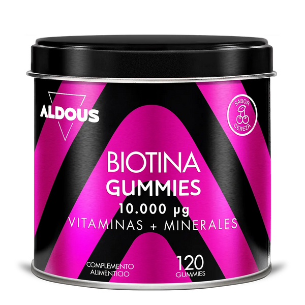 Biotina en gominolas