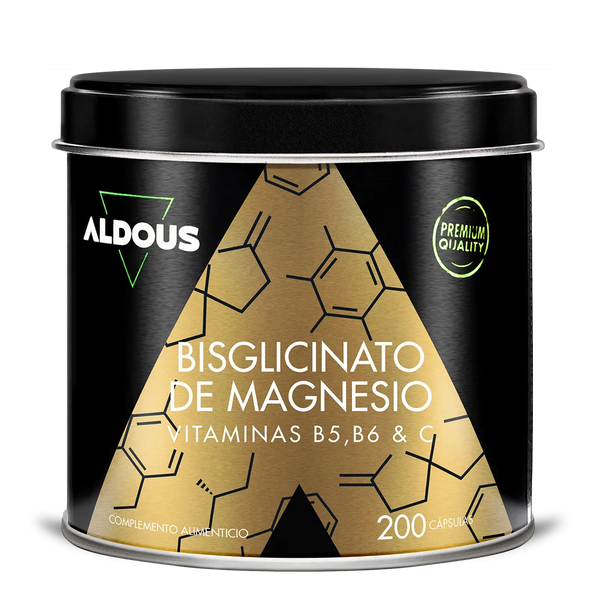 Bisglicinato de Magnesio con Vitamina B5, B6 y C