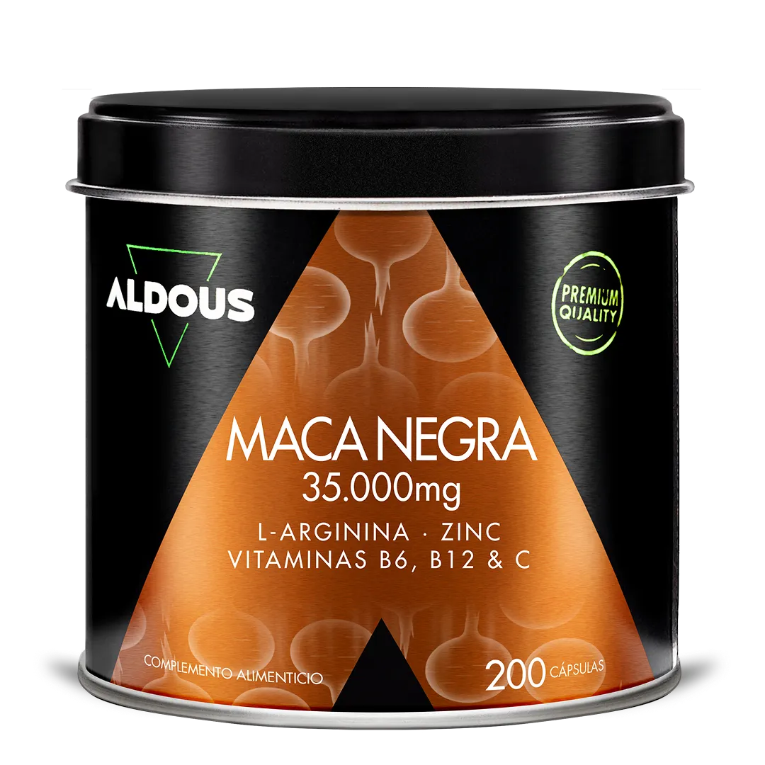 Maca negra con L-Arginina, Zinc y Vitaminas