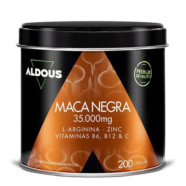 Maca negra con L-Arginina, Zinc y Vitaminas
