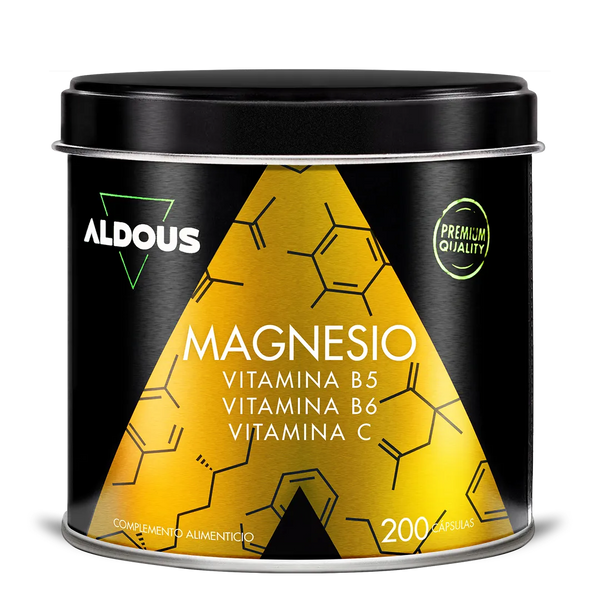 Citrato de magnesio con Vitamina C, B5 y B6