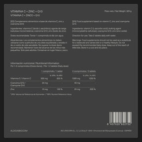 Vitamina C con Zinc y Coenzima Q10