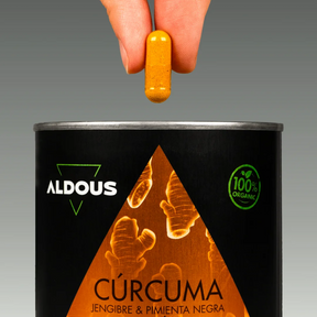 Cúrcuma Ecológica con Jengibre, Pimienta Negra y Probióticos