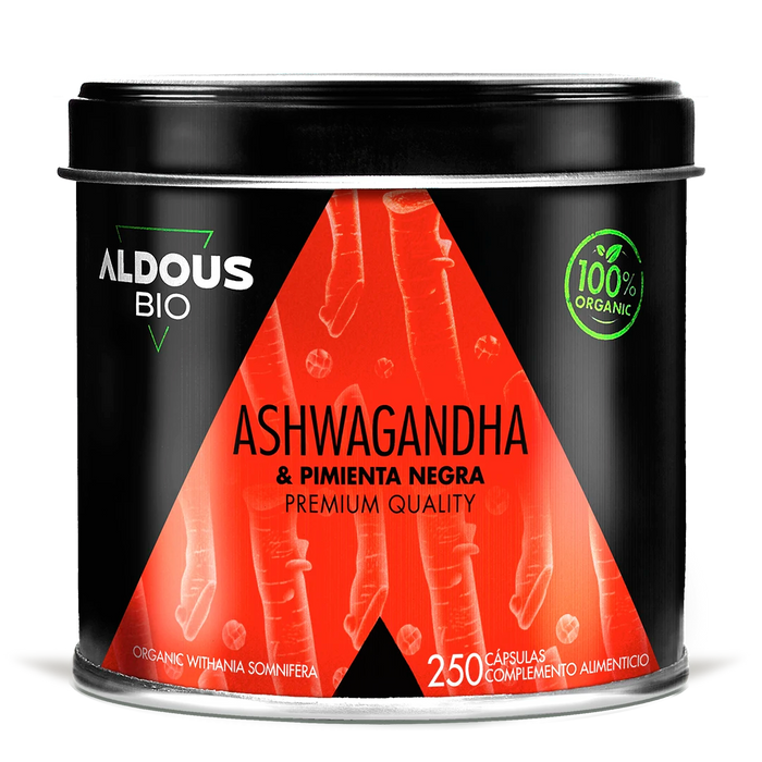 Ashwagandha con Pimienta Negra Ecológica