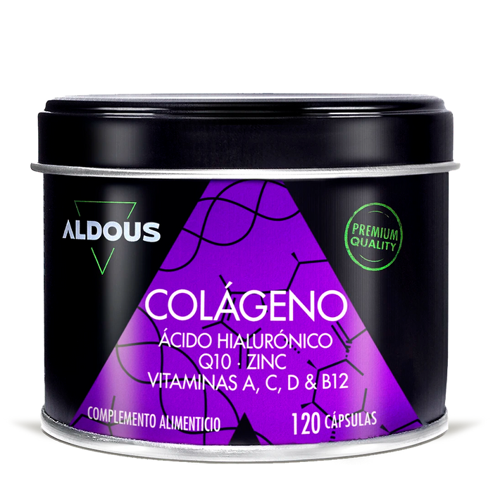 Colágeno Hidrolizado con Ácido Hialurónico, Coenzima Q10, Zinc y Vitaminas