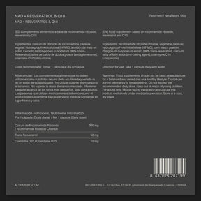NAD+ con Resveratrol