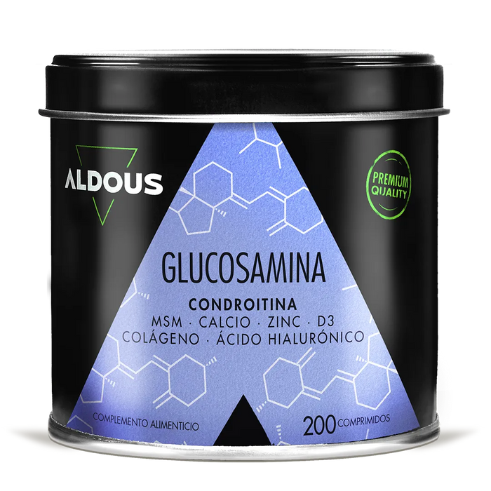 Glucosamina con Condroitina, MSM, Vitaminas y Minerales