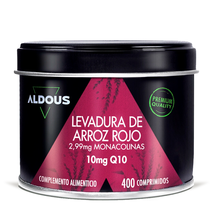 Levadura de Arroz Rojo con Coenzima Q10