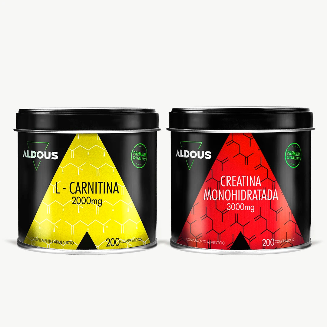 Pack L-Carnitina + Creatina Monohidratada