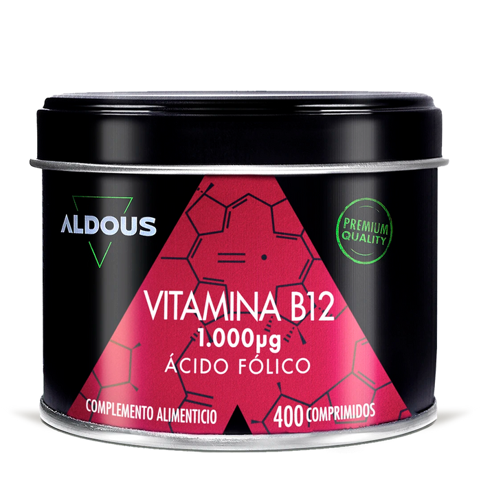 Vitamina B12 con Ácido Fólico