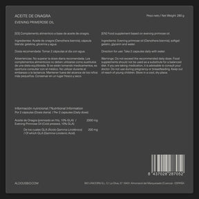 Aceite de Onagra - Aldous - ES