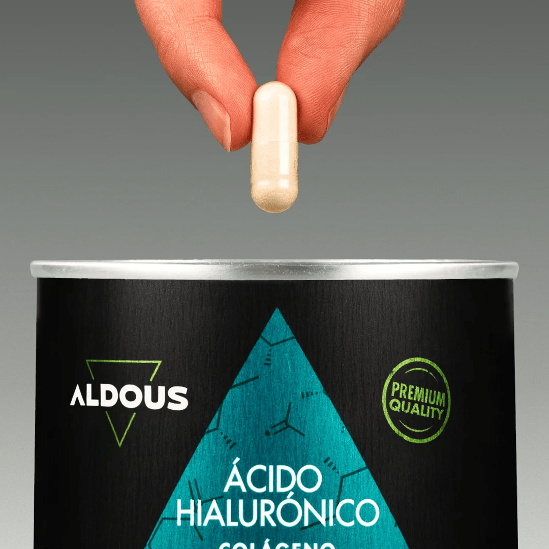 Ácido Hialurónico con Colágeno, Biotina, Vitaminas y Minerales - Aldous - ES