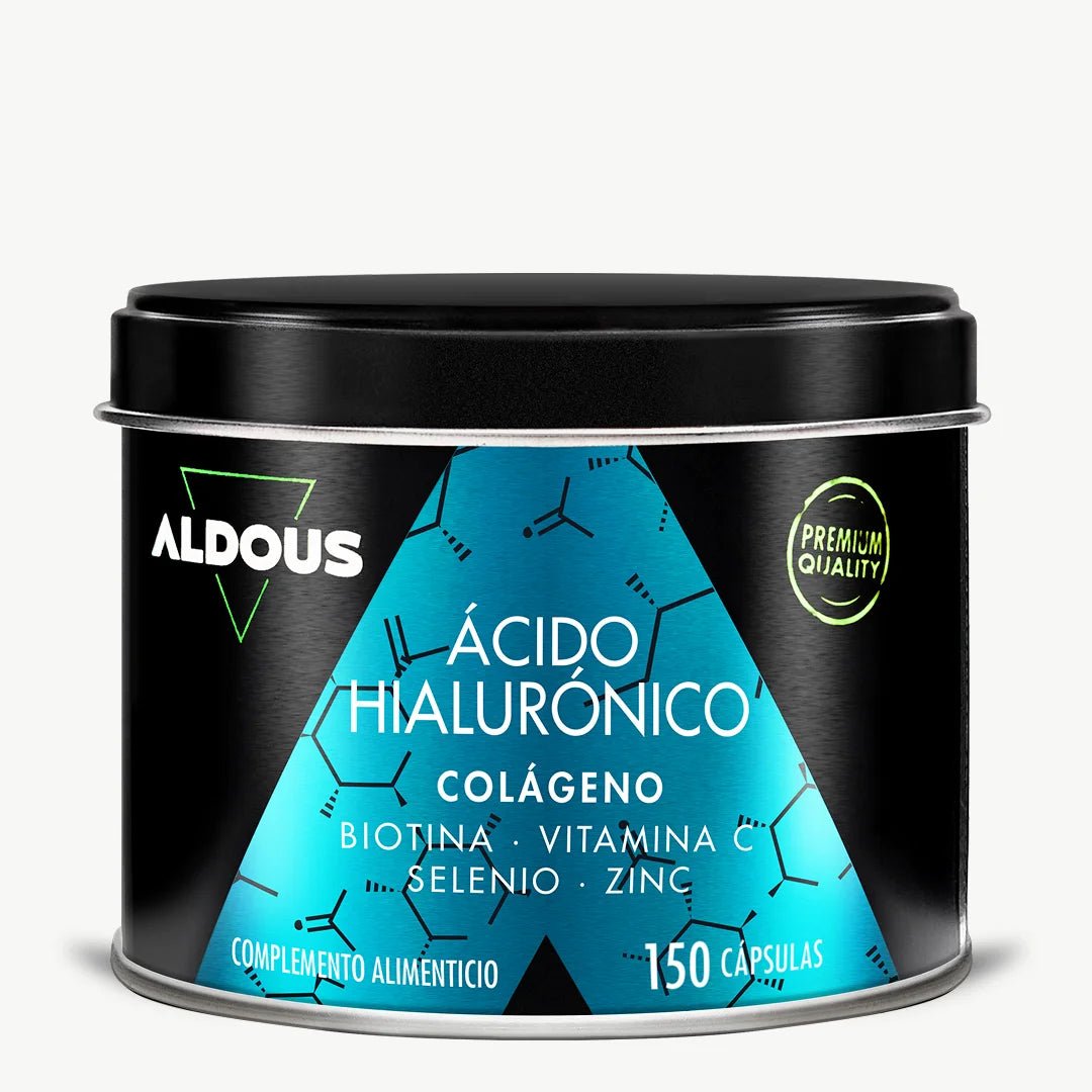 Ácido Hialurónico con Colágeno, Biotina, Vitaminas y Minerales - Aldous - ES