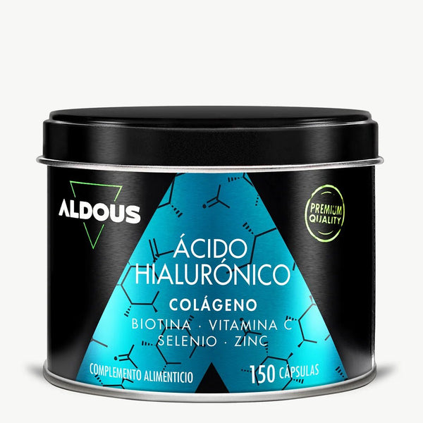 Ácido Hialurónico con Colágeno, Biotina, Vitaminas y Minerales - Aldous - ES