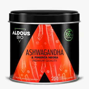 Ashwagandha con Pimienta Negra Ecológica - Aldous - ES
