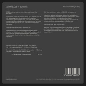 Ashwagandha en gominolas - Aldous - ES