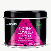 Biotina con Zinc, Selenio, Vitamina D3 y Vitamina E - Aldous Bio