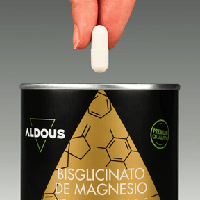 Bisglicinato de Magnesio con Vitamina B5, B6 y C - Aldous - ES