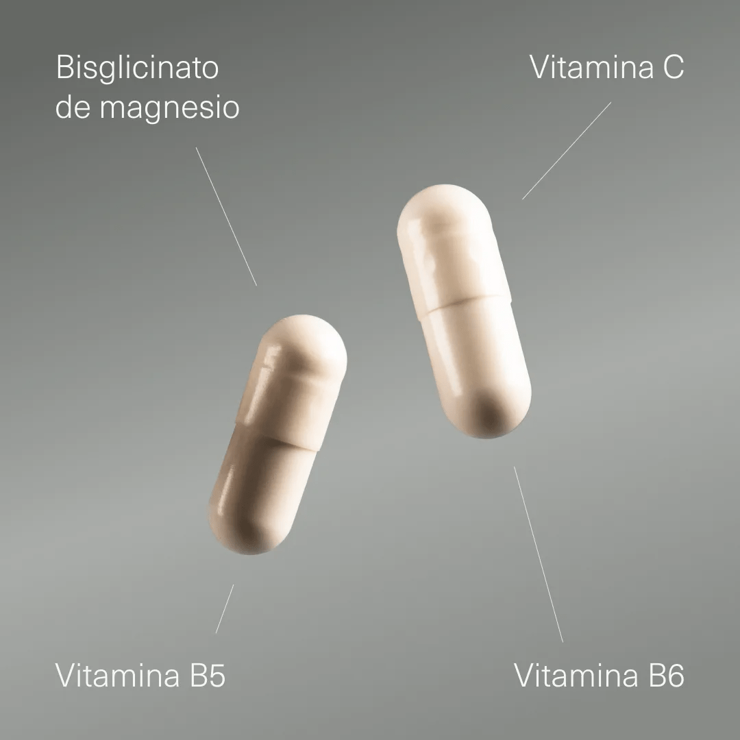 Bisglicinato de Magnesio con Vitamina B5, B6 y C - Aldous - ES