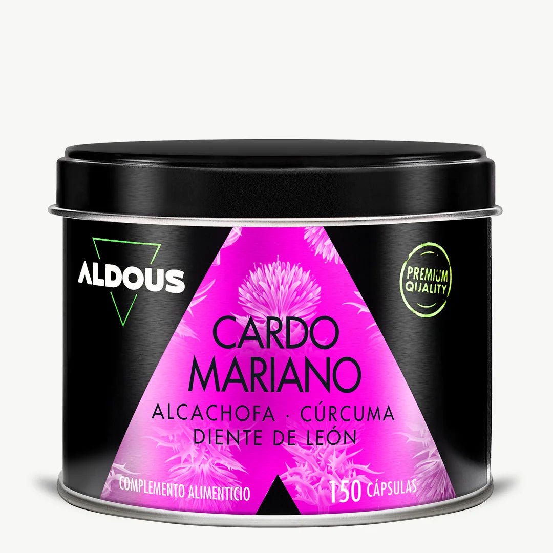 Cardo Mariano con Alcachofa, Cúrcuma, Diente de León y Desmodium - Aldous - ES