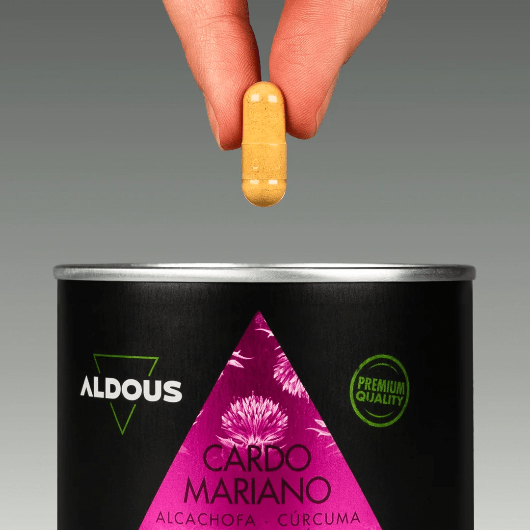 Cardo Mariano con Alcachofa, Cúrcuma, Diente de León y Desmodium - Aldous - ES