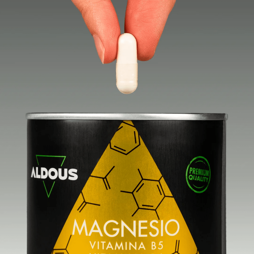 Citrato de magnesio con Vitamina C, B5 y B6 - Aldous - ES