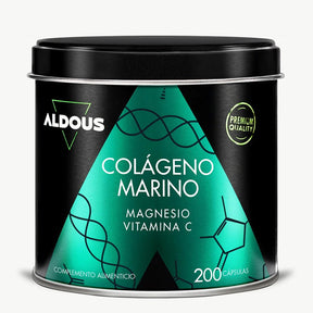 Colágeno Marino Hidrolizado con Magnesio y Vitamina C - Aldous - ES