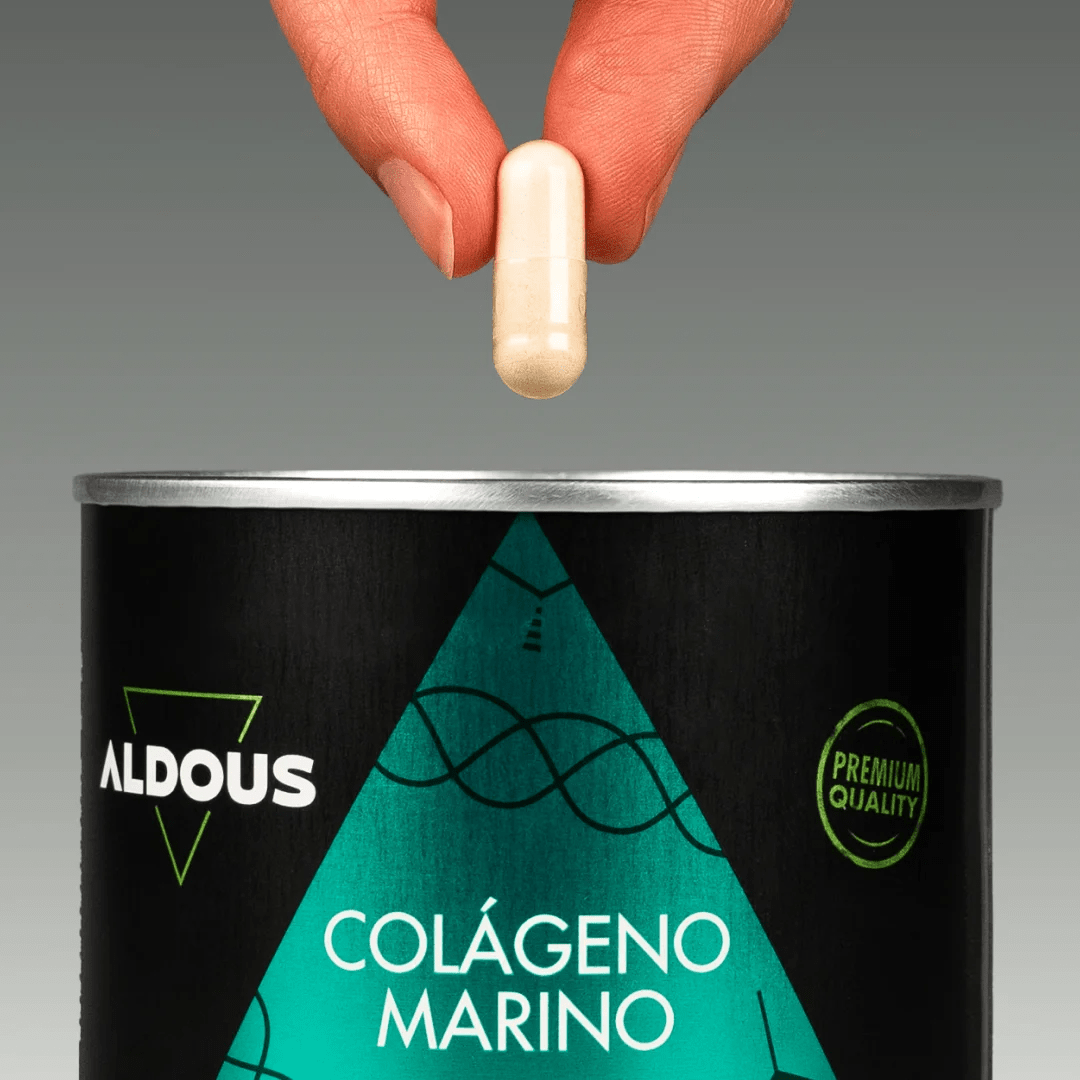 Colágeno Marino Hidrolizado con Magnesio y Vitamina C - Aldous - ES