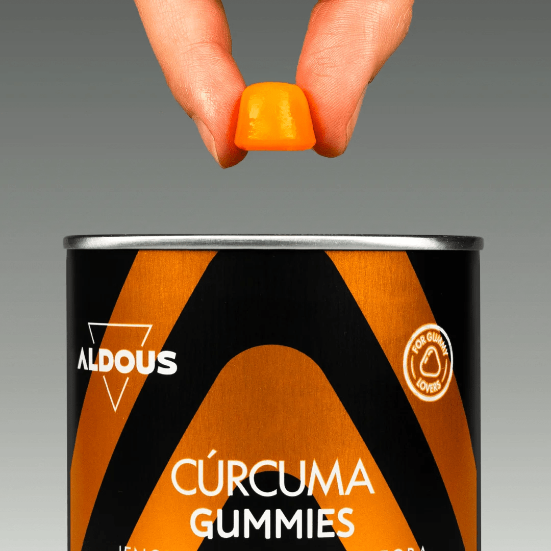 Cúrcuma con Probióticos en gominolas - Aldous - ES