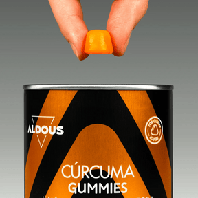 Cúrcuma con Probióticos en gominolas - Aldous - ES