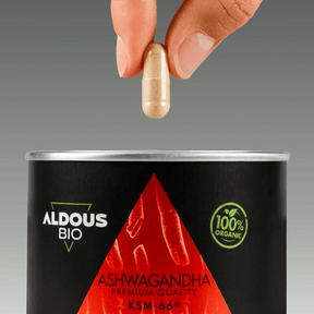 Extracto de Raíz de Ashwagandha KSM - 66 ® Ecológico - Aldous - ES