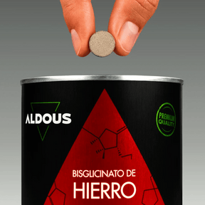 Hierro con Vitamina C, ácido fólico y B12 - Aldous - ES