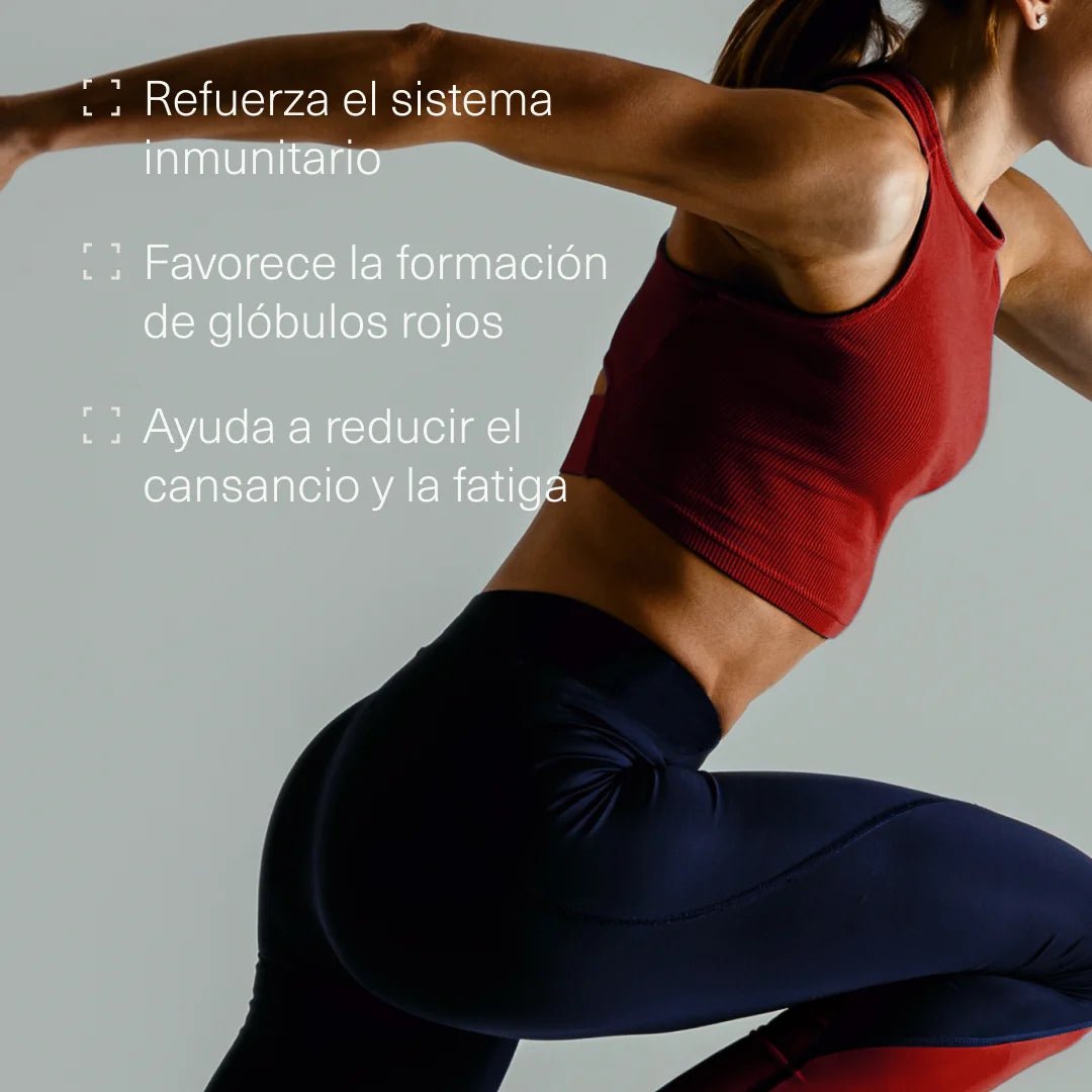 Hierro con Vitamina C, ácido fólico y B12 - Aldous - ES