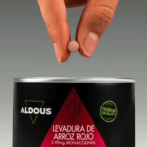 Levadura de Arroz Rojo con Coenzima Q10 - Aldous - ES