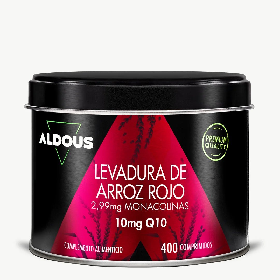Levadura de Arroz Rojo con Coenzima Q10 - Aldous - ES