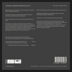 Maca Andina Ecológica Altamente Concentrada - Aldous - ES