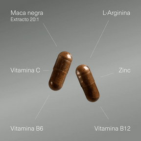 Maca negra con L - Arginina, Zinc y Vitaminas - Aldous - ES