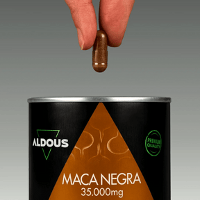 Maca negra con L - Arginina, Zinc y Vitaminas - Aldous - ES