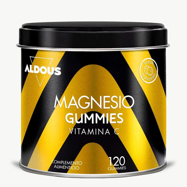 Magnesio en gominolas - Aldous - ES