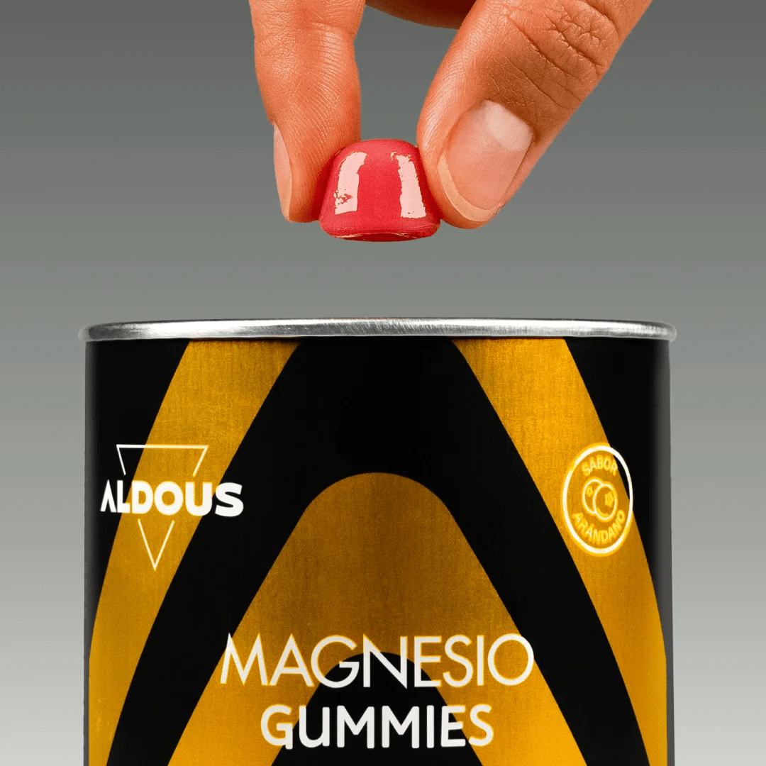 Magnesio en gominolas - Aldous - ES