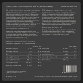 Multivitaminas para niños en gominolas - Aldous - ES